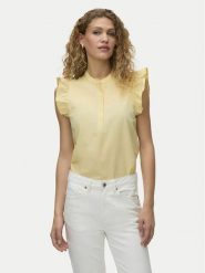 Vero Moda Bluzka Selma 10345667 Żółty jasny Regular Fit. Żółte bluzki Vero Moda, xl, bez wzorów, z bawełny, bez kołnierzyka, bez ramiączek. Za 139.99 zł.