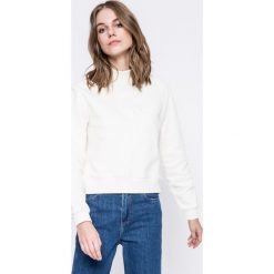 Calvin Klein Jeans - Bluza. Szare bluzy Calvin Klein Jeans, l, z nadrukiem, z bawełny, bez kaptura. W wyprzedaży za 239.90 zł.