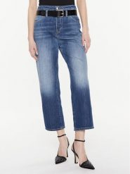 Pinko Jeansy 100114 A0HG Niebieski Boyfriend Fit. Niebieskie jeansy Pinko, bez wzorów. Za 589.99 zł.