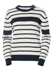 Helly Hansen Sweter "Skagen" w kolorze biało-granatowym rozmiar: M. Białe swetry Helly Hansen, m, bez wzorów, z bawełny, bez ramiączek. Za 199.95 zł.