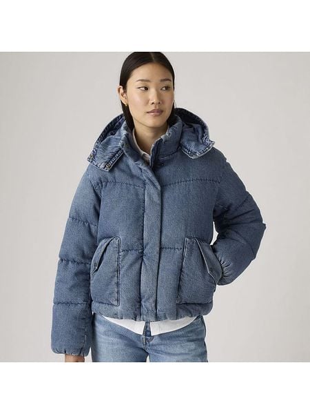 Levi's Kurtka przejściowa w kolorze niebieskim rozmiar: M. Niebieskie kurtki Levi's®, m, bez wzorów, bez kaptura. Za 299.95 zł.