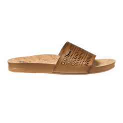 Klapki basenowe damskie REEF Cushion Scout Perf. Brązowe klapki Reef, bez wzorów, bez obcasa. Za 169.99 zł.