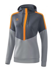 Erima Bluza "Squad" w kolorze antracytowo-szarym rozmiar: 34. Czarne bluzy sportowe Erima, bez wzorów, z kapturem. Za 90.45 zł.