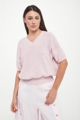 Sweter damski z krótkim rękawem Radice MARELLA MONOCHROME. Swetry Marella, m, bez wzorów, bez ramiączek. Za 849.00 zł.