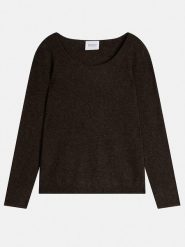 Perfect Cashmere Kaszmirowy sweter "Lindsay" w kolorze ciemnobrązowym rozmiar: L. Brązowe swetry Perfect Cashmere, l, bez wzorów, z kaszmiru, bez ramiączek. Za 457.95 zł.