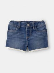 OshKosh Szorty dżinsowe w kolorze niebieskim rozmiar: 110. Niebieskie szorty OshKosh, bez wzorów. Za 70.08 zł.