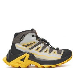 Trekkingi Salomon. Szare trekkingi Salomon, z gore-texu, trekkingowe. Za 439.99 zł.