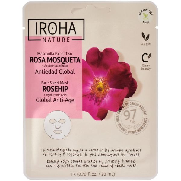 Iroha Maseczki w płachcie 1 ct. Maseczki Iroha. Za 58.89 zł.