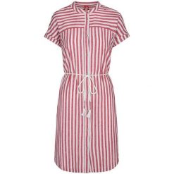 Loap Nesha sukienka damska M – letnia sukienka 55% len. Białe sukienki ZOOPLEMENTS, na lato, m, bez wzorów, ze lnu, sportowe, bez kołnierzyka, bez ramiączek, sportowe. Za 164.99 zł.