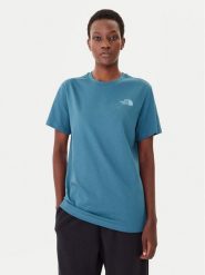 The North Face T-Shirt Redbox NF0A87NK Niebieski Relaxed Fit. Niebieskie t-shirty The North Face, l, bez wzorów, z bawełny, bez kołnierzyka, bez ramiączek. Za 119.99 zł.