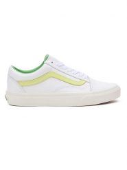 Vans Skórzane sneakersy w kolorze biało-żółtym rozmiar: 36. Białe trampki Vans, bez wzorów, bez zapięcia. Za 167.28 zł.