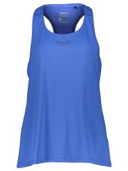 Craft Top sportowy "ADV Essence" w kolorze niebieskim rozmiar: XL. Niebieskie koszulki sportowe Craft, bez wzorów, bez ramiączek, outdoorowe. Za 92.21 zł.