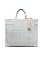 Coccinelle Torebka MBD Never Without Bag Monogram E1 MBD 18 01 01 Błękitny. Niebieskie torebki klasyczne Coccinelle, bez wzorów, z materiału, bez dodatków. Za 1,119.00 zł.
