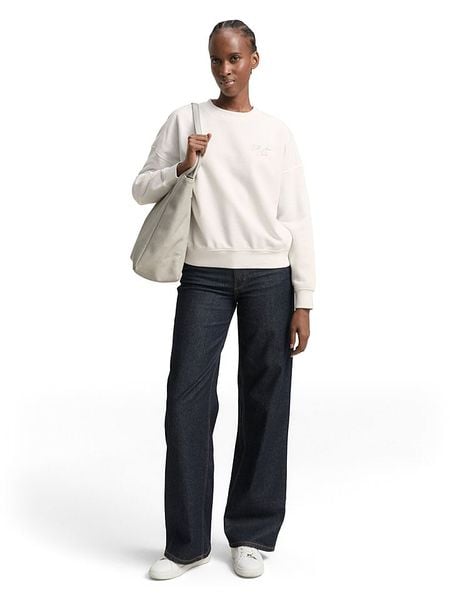 Tom Tailor Bluza w kolorze kremowym rozmiar: M. Brązowe bluzy Tom Tailor, m, bez wzorów, bez kaptura. Za 81.95 zł.