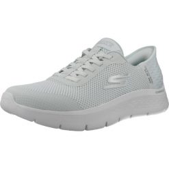 Buty SKECHERS GO WALK FLEX GRAND ENTRY Zielony. Zielone obuwie sportowe Skechers, bez zapięcia, trekkingowe, Skechers Sport. Za 334.99 zł.