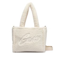 Torebka Guess. Białe torebki klasyczne Guess, z aplikacjami, bez dodatków. Za 264.99 zł.