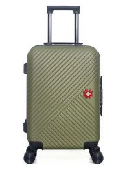 SWISS KOPPER Walizka "Spiez" w kolorze khaki - 35 x 55 x 21 cm rozmiar: onesize. Brązowe walizki SWISS KOPPER, bez wzorów. Za 232.78 zł.
