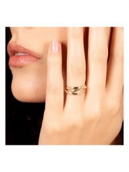 L instant d Or Złoty pierścionek "Saturna" rozmiar: 56. Żółte pierścionki L instant d Or, złote. Za 861.99 zł.