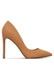 Aldo Szpilki Lala 13771039 Beżowy. Brązowe szpilki Aldo, bez wzorów, ze skóry, bez obcasa, na szpilce, bez zapięcia. Za 329.99 zł.