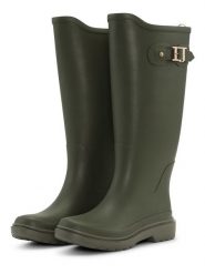 Ilse Jacobsen Kalosze w kolorze khaki rozmiar: 41. Brązowe kalosze Ilse Jacobsen, bez wzorów, z materiału. Za 204.45 zł.