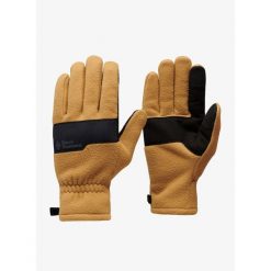 Rękawiczki Black Diamond Everyday Fleece Gloves. Brązowe rękawiczki Black Diamond, bez wzorów, sportowe. Za 101.99 zł.
