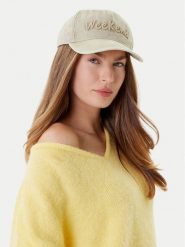 Weekend Max Mara Czapka z daszkiem Bruno 2525576024 Beżowy. Brązowe czapki Weekend Max Mara, bez wzorów, z bawełny. Za 359.99 zł.