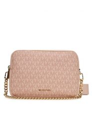 MICHAEL Michael Kors Torebka Bryant 32S5GYTC5V Różowy. Czerwone listonoszki MICHAEL Michael Kors, bez wzorów, ze skóry, bez dodatków. Za 869.99 zł.