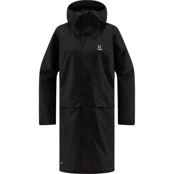 Parka damska z kapturem Haglöfs Aria Proof. Niebieskie parki Haglöfs, l, z materiału, z kapturem. Za 1,032.70 zł.