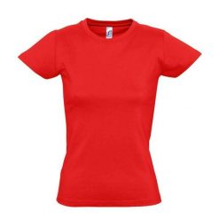 Koszulka Imperial Dla Kobiet. Czerwone bluzki SOL'S, s, bez wzorów, sportowe, bez kołnierzyka, bez ramiączek. Za 44.99 zł.