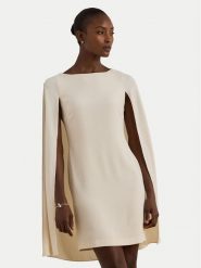 LAUREN RALPH LAUREN Sukienka koktajlowa 253980921003 Kremowy Bodycon Fit. Białe sukienki Lauren Ralph Lauren, bez wzorów, z syntetyku, wizytowe, bez kołnierzyka, bez ramiączek, bodycon. Za 1,299.00 zł.