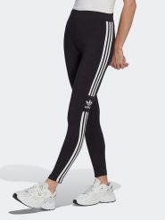 Adidas Legginsy w kolorze czarnym rozmiar: XS. Czarne legginsy Adidas, xs, bez wzorów, z podwyższonym stanem. Za 112.45 zł.