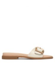 Hispanitas Klapki HV264816 C008 Beżowy. Brązowe klapki Hispanitas, bez wzorów, ze skóry, bez obcasa. Za 479.99 zł.