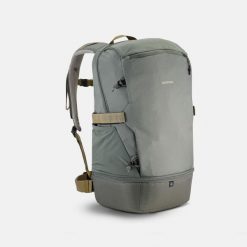 Plecak turystyczny Quechua Arpenaz NH500 30 litrów Ice Compartment. Szare plecaki QUECHUA, bez wzorów. Za 199.99 zł.