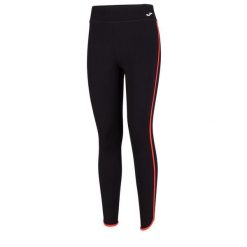 Legginsy damskie Joma Combi Torneo długie – czarne/koral, L. Brązowe legginsy Joma, l, bez wzorów, długie. Za 177.99 zł.