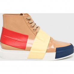 Melissa - Buty Crew. Brązowe obuwie sportowe Melissa, z kauczuku, bez zapięcia. W wyprzedaży za 299.90 zł.