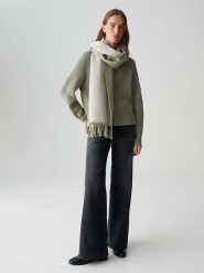 OPUS Szal w kolorze miętowym rozmiar: onesize. Zielone szaliki Opus, bez wzorów, z materiału. Za 136.78 zł.