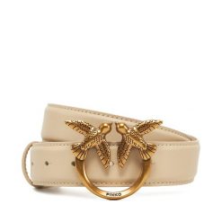 Pasek Damski PINKO. Brązowe paski Pinko, bez wzorów. Za 489.99 zł.