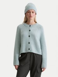 Marc O'Polo Kardigan 509 6121 61093 Niebieski Relaxed Fit. Niebieskie kardigany Marc O'Polo, xl, bez wzorów, z wełny. Za 819.99 zł.
