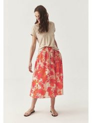 TATUUM Koszulka w kolorze beżowym rozmiar: M. Brązowe bluzki Tatuum, m, bez wzorów, bez kołnierzyka, bez ramiączek. Za 104.64 zł.