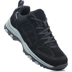 Skórzane buty trekkingowe bonprix czarny. Obuwie sportowe bonprix. Za 129.99 zł.