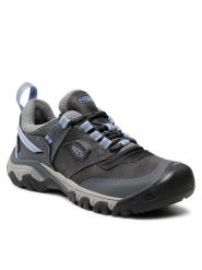 Keen Trekkingi Ridge Flex Wp W 1024923 Czarny. Czarne obuwie sportowe Keen, z nubiku, trekkingowe. Za 509.99 zł.