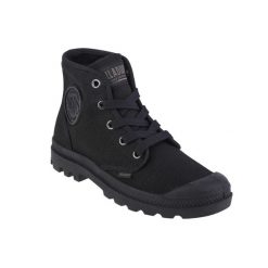 Buty sportowe Sneakersy damskie, Palladium Pampa Hi. Czarne obuwie sportowe Palladium, z gumy, bez zapięcia, trekkingowe. Za 399.99 zł.