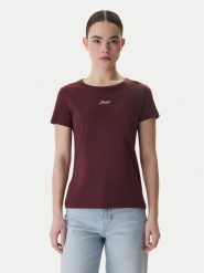 BOSS T-Shirt Elove 50554696 Brązowy Slim Fit. Brązowe t-shirty Boss, xs, bez wzorów, z bawełny, bez kołnierzyka, bez ramiączek. Za 229.99 zł.