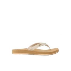Klapki damskie Reef Baja Sands. Czarne klapki Reef, bez wzorów, z gumy, bez obcasa. Za 263.00 zł.