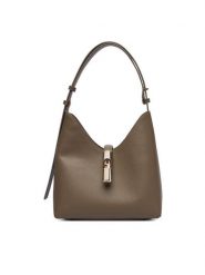 Furla Torebka Goccia S WB01979 BX3353 CN 4903S Szary. Szare torebki klasyczne Furla, bez wzorów, ze skóry, bez dodatków. Za 1,259.00 zł.