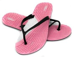 Japonki basenowe damskie Aqua Speed Bahama. Czerwone klapki Aqua-Speed, bez wzorów, z materiału, bez obcasa. Za 36.98 zł.