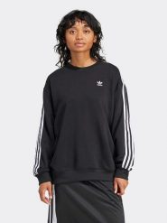 Adidas Bluza w kolorze czarnym rozmiar: L. Czarne bluzy Adidas, l, bez wzorów, z bawełny, bez kaptura. Za 176.08 zł.