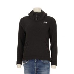 Second life - Bluza polarowa damska The North Face - Jak nowy. Czarne bluzy The North Face, l, bez wzorów, z materiału, bez kaptura. Za 136.28 zł.
