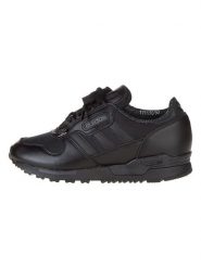 Adidas Skórzane sneakersy "SPZL Hartness" w kolorze czarnym rozmiar: 41 1/3. Czarne trampki Adidas, bez wzorów, bez zapięcia. Za 219.60 zł.