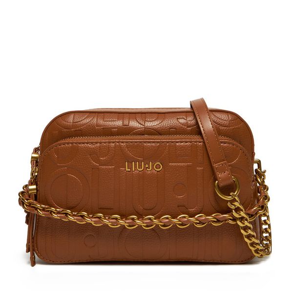 Torebka Liu Jo. Brązowe listonoszki Liu Jo, bez wzorów, bez dodatków. Za 579.99 zł.